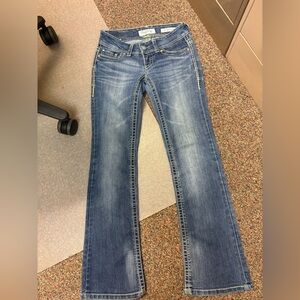 Daytrip Women's Light Blue Straight Leg Jeans